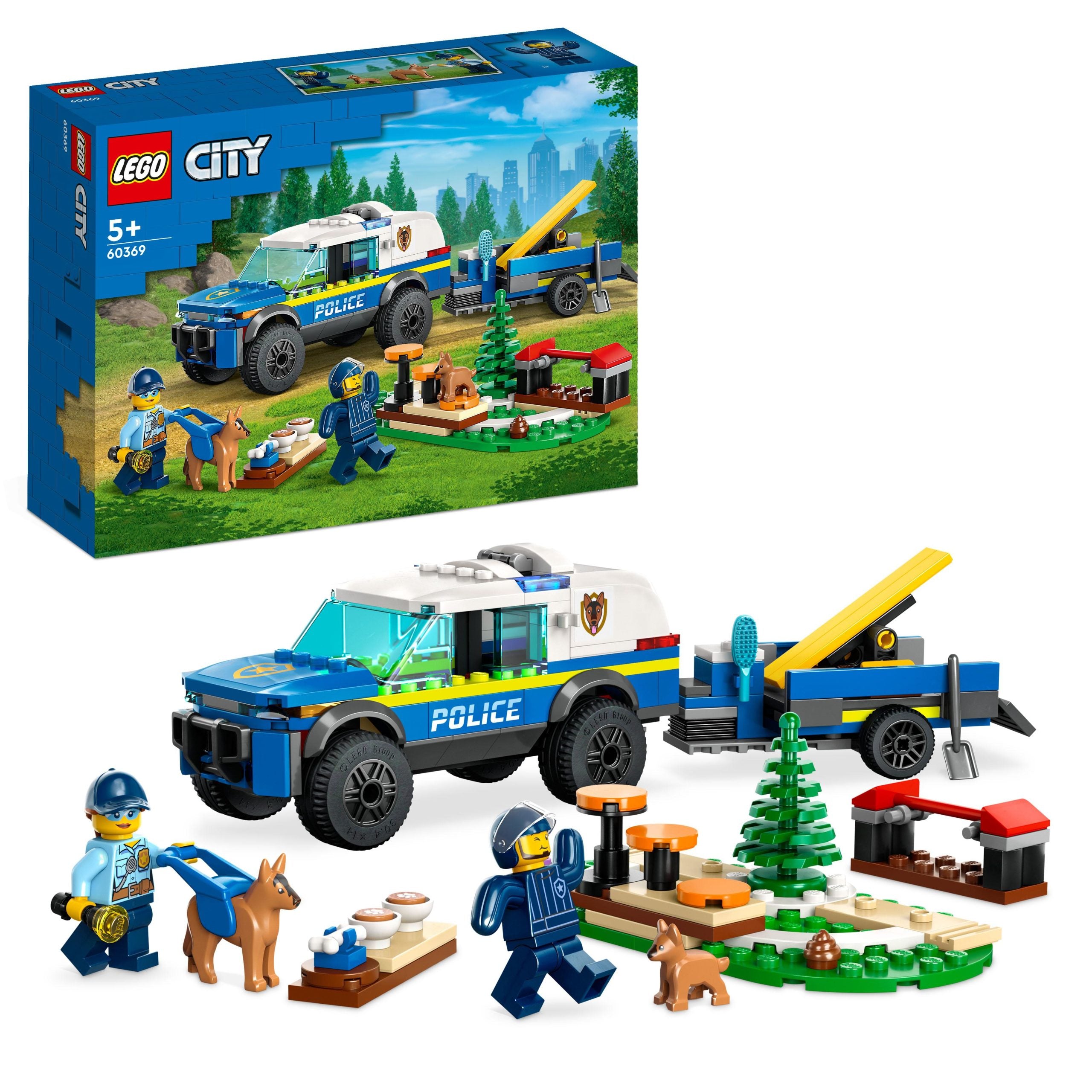 60369 LEGO City Police - Addestramento cinofilo mobile