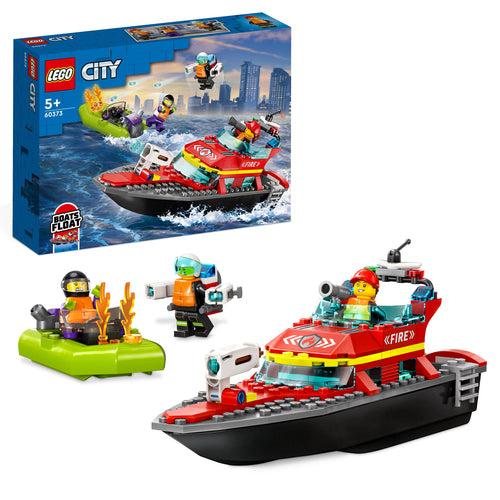 60373 LEGO City Fire - Barca di soccorso antincendio