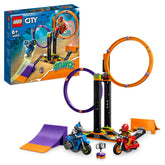 60360 LEGO City Stuntz - Sfida acrobatica: anelli rotanti