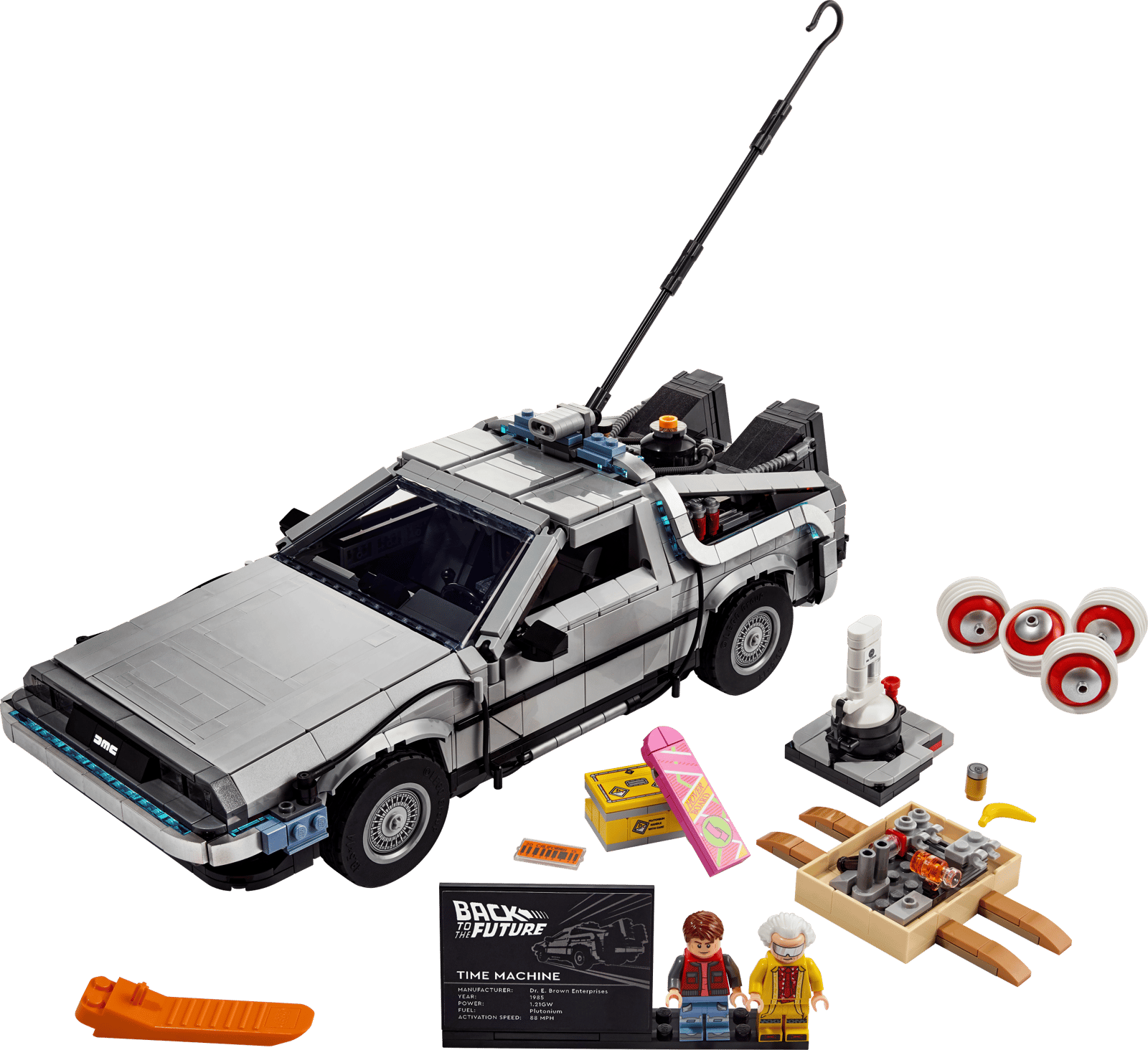 10300 LEGO Creator Expert - Macchina del tempo - Ritorno al futuro