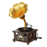 PANTASY Grammofono Retrò Set Costruzioni Vintage da Collezione Stile Classico