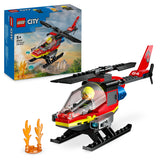 60411 LEGO City Fire Elicottero dei pompieri