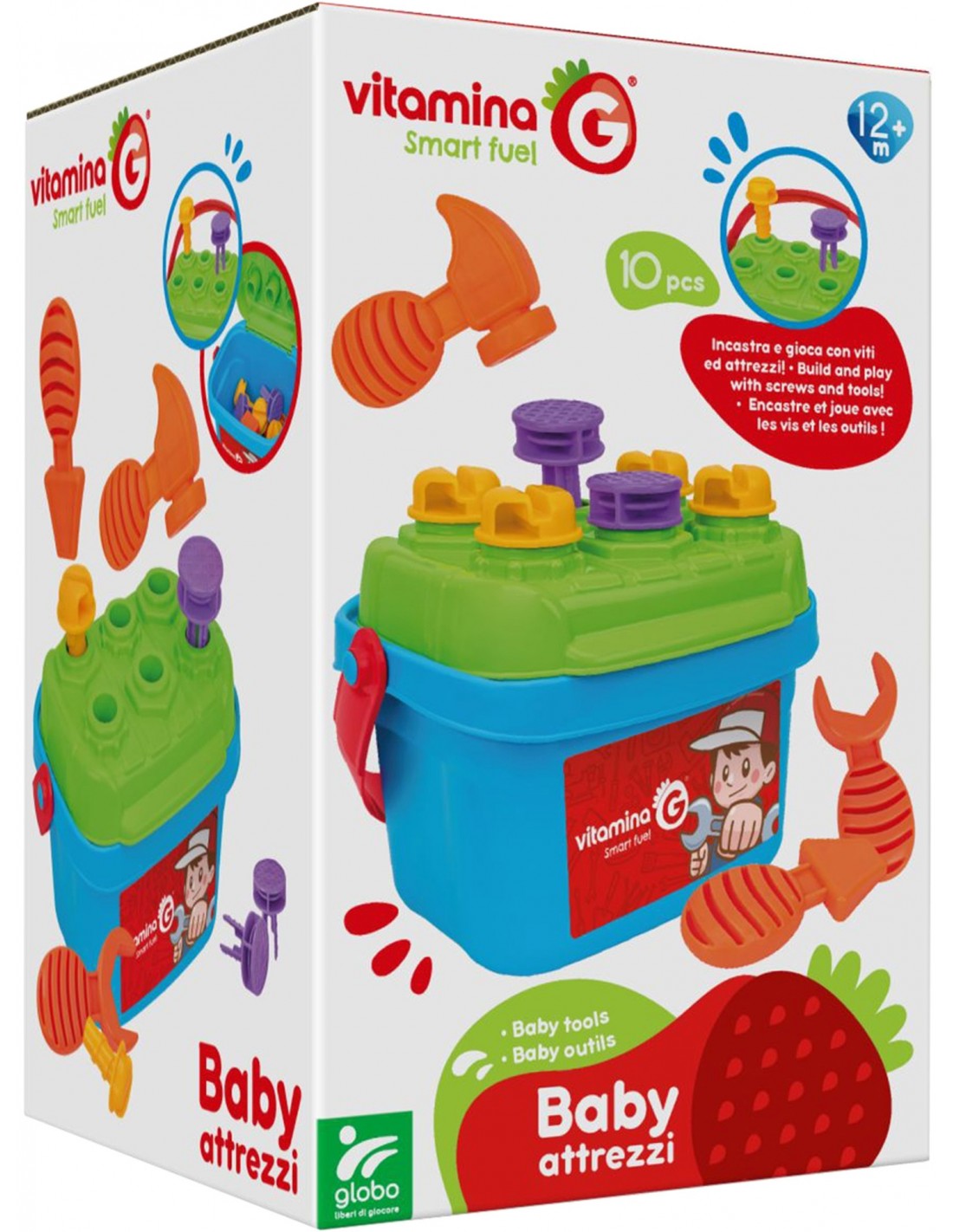 BANCHETTO C/MARTELLO/VITI 9PZ