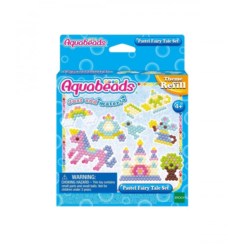 31506 (EX 31632) ACQUABEADS, set ricarica a tema favole perline pastel