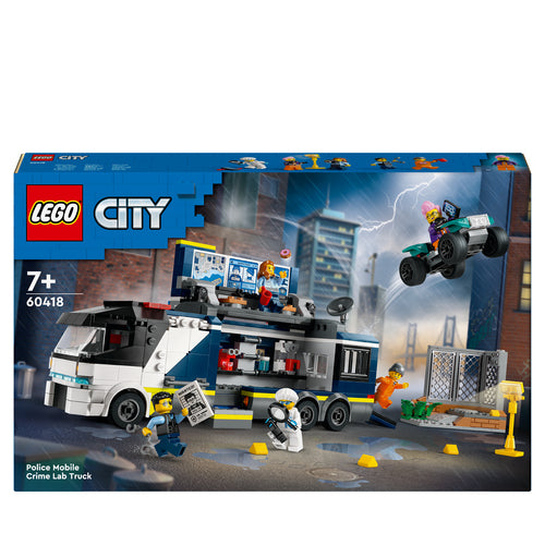 60418 LEGO City Police Camion laboratorio mobile della polizia – Full Toys
