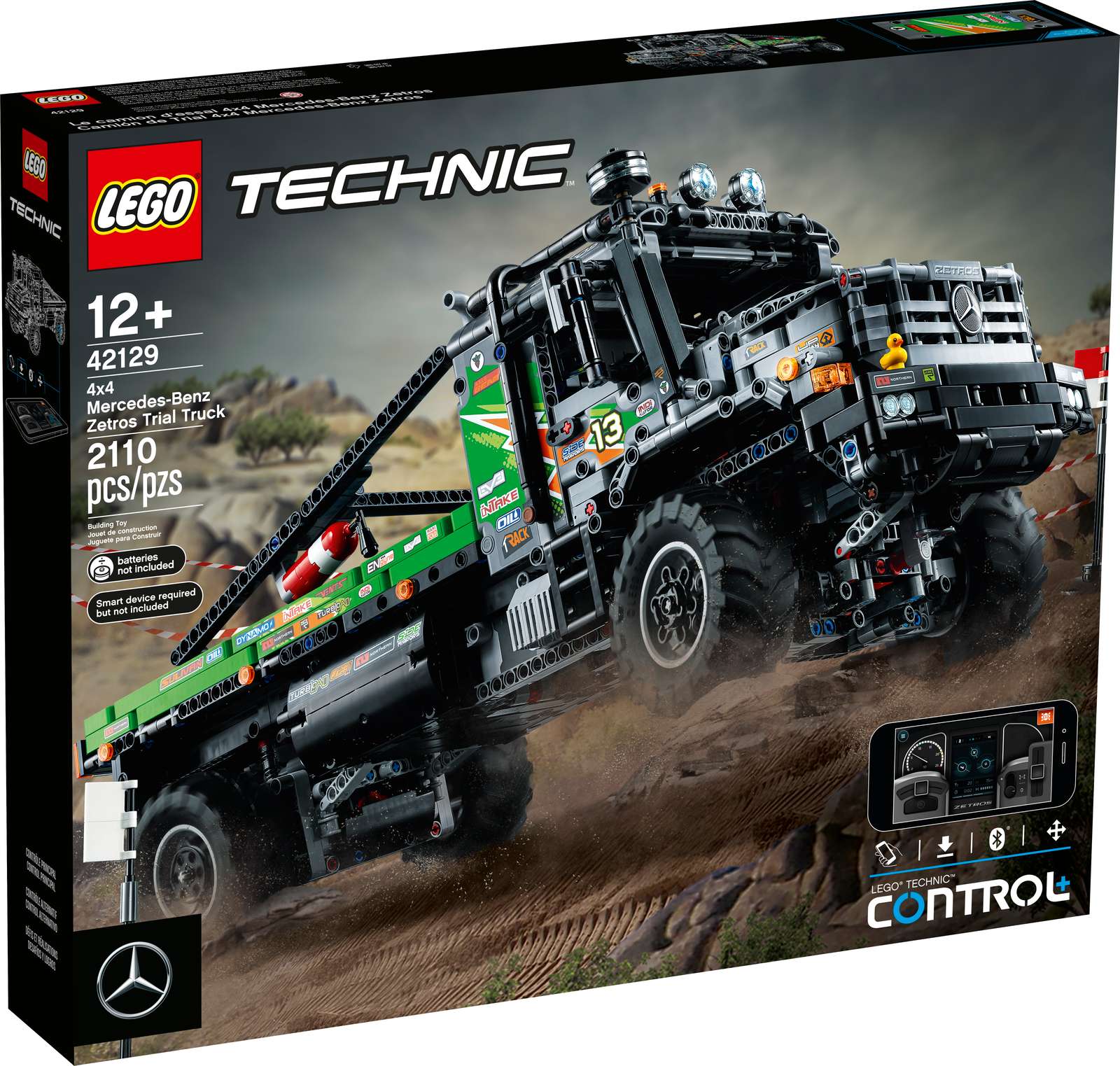 42129 LEGO Technic - Camion fuoristrada 4x4 Mercedes-Benz Zetros