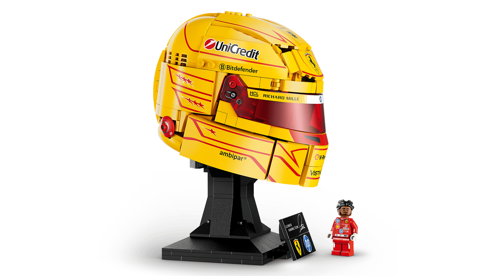 43022 Lego Editions V Casco di Lewis Hamilton Scuderia Ferrari HP