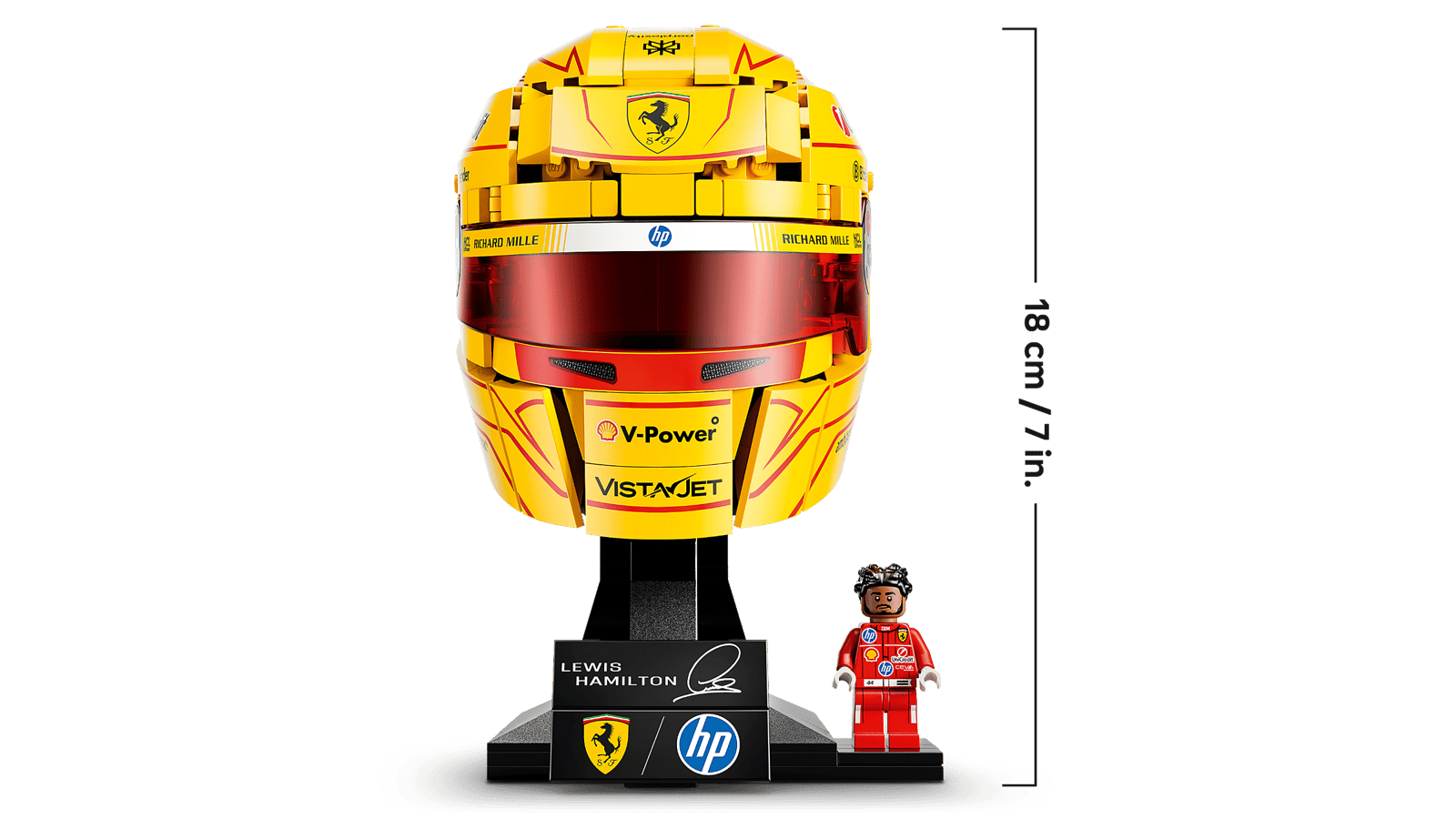 43022 Lego Editions V Casco di Lewis Hamilton Scuderia Ferrari HP