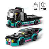 60406 LEGO City Great Vehicles Auto da corsa e trasportatore