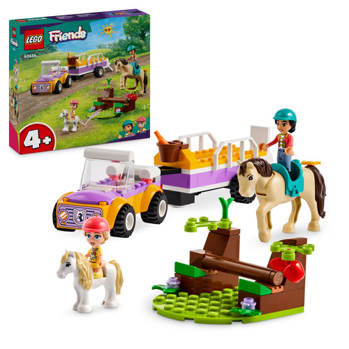 42634 LEGO Friends Rimorchio con cavallo e pony