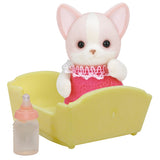 5071 Sylvanian Families - Bebè Cane Chihuahua con Culla- ULTIMI PEZZI