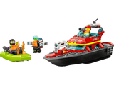 60373 LEGO City Fire - Barca di soccorso antincendio