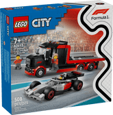 60493 City CITY Display Truck F1® con auto da corsa Audi F1®