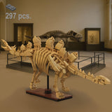 C59012W CaDA Dinosaur Fossils Stegosaurus Scheletro di Stegosauro da Costruire