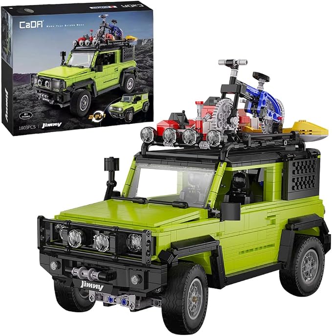C62001W Cada - Suzuki Jimny Off-Road 1:12 Fuoristrada 4x4 da Costruire 1803 Pz