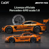 C64008W CaDA Mercedes-AMG GT3 1:8 Auto da Corsa Sportiva da Costruire 5466 Pz
