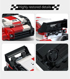 C51094W CaDA Renault Sport RS.01 Auto RC da Costruire 294 Pezzi Scala 1:20