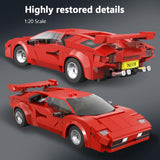 DBLC51085W CaDA Racing Car RC 1:20 Auto Sportiva Radiocomandata 328 Pezzi