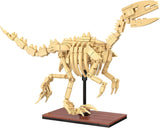 C59014W CaDA Dinosaur Fossils Velociraptor Scheletro di Velociraptor Costruire