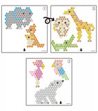 31078 AQUABEADS- Kit Animali dello Zoo