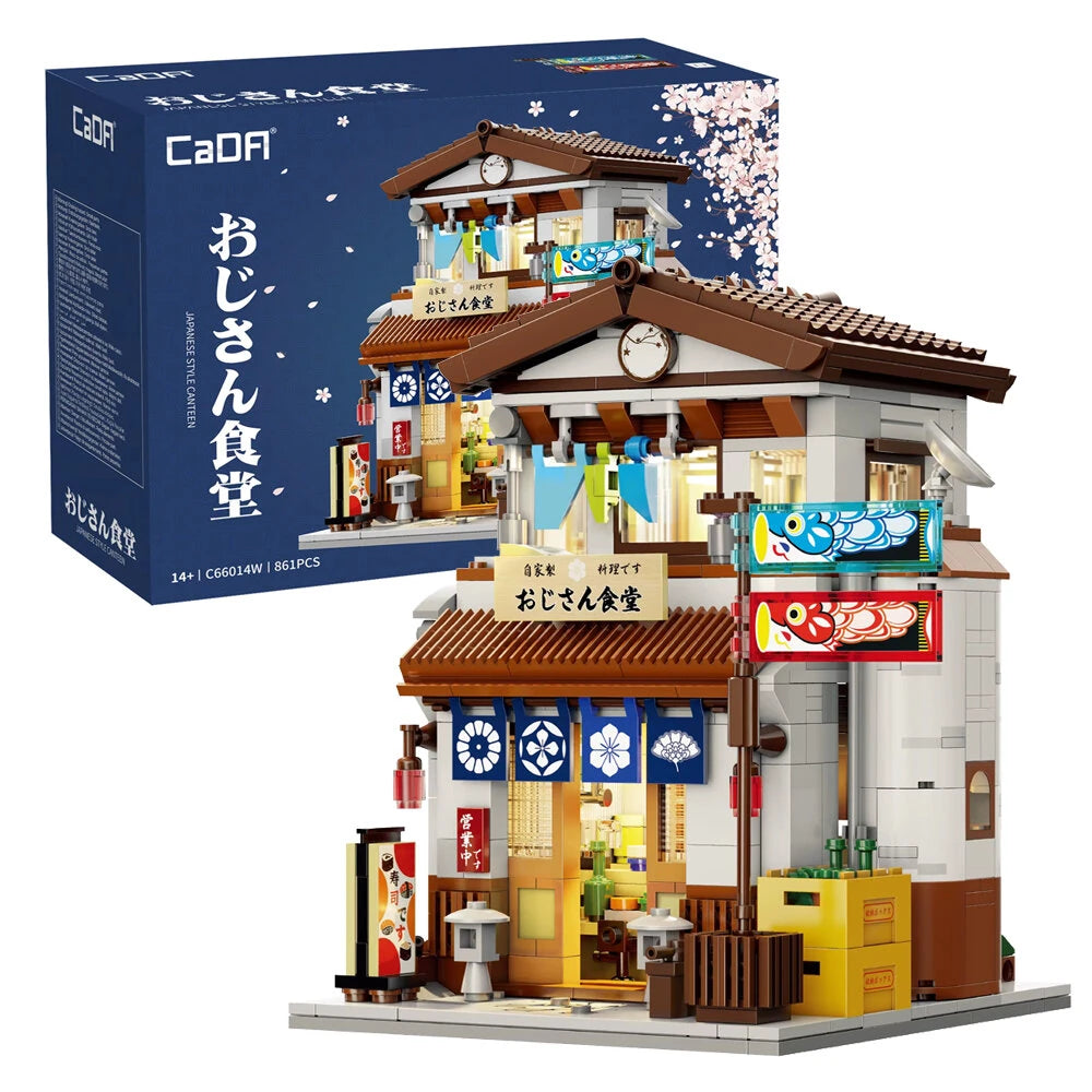 CaDA C66014W Canteen Izakaya Ristorante Giapponese Tradizionale con luci usb