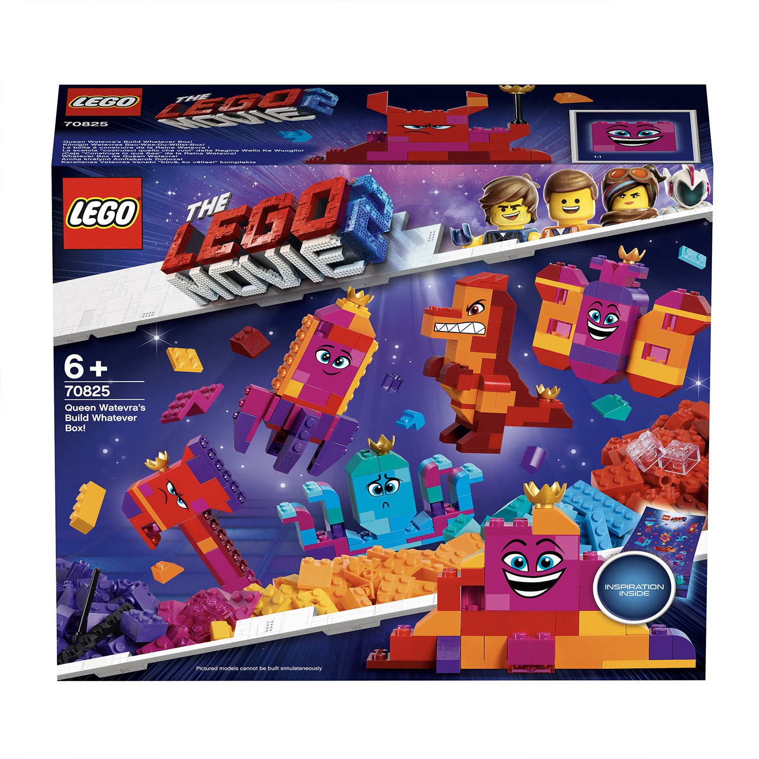 70825 LEGO® Movie - La scatola costruisci quello che vuoi - FUORI CATALOGO