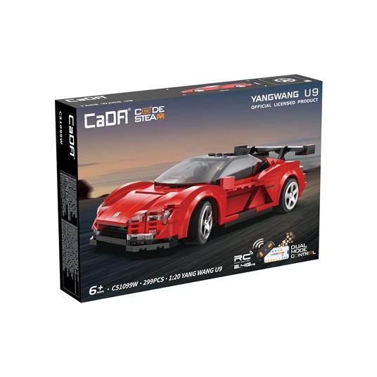 DBLC51099W CaDA BYD YangWang U9 RC Supercar Radiocomandata da Costruire