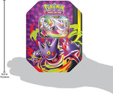 Pokemon Tin da Collezione Mega Chiarodiluna 2026 Mega Gengar-Ex del GCC