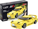 C55013W CaDA Initial D Mazda FD3S RX-7 scala 1:24 Set Costruzioni Auto