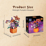 85067 Pantasy Set di Mattoncini Retro Il Bouquet della zucca di Mezzanotte