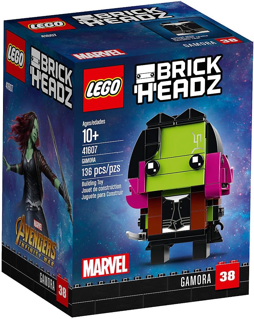 41607 Lego Brickheadz Marvel Gamora n.38 L'Eroina dei Guardiani della Galassia