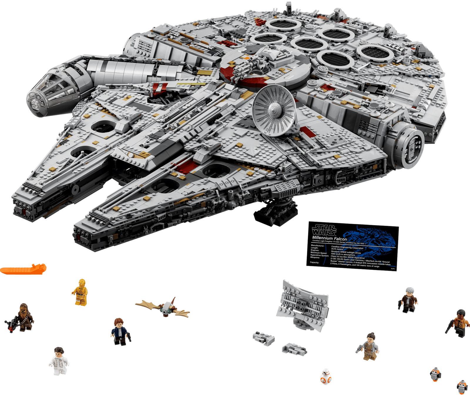 75192 - LEGO - Creator Expert - Star Wars Millennium Falcon