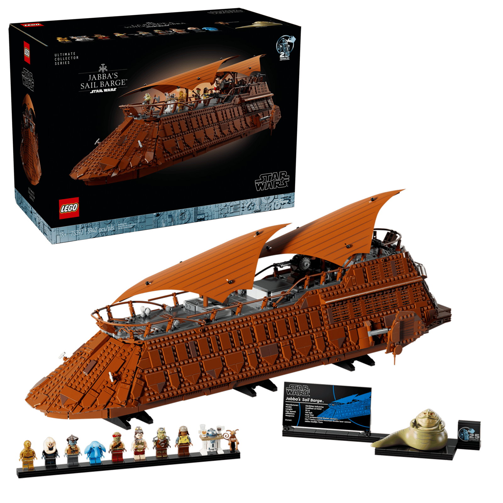 75397 LEGO Star Wars Galeone a vela di Jabba