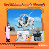 87008 Pantasy Dragon Ball Red Ribbon Army Aircraft Velivolo Red Ribbon