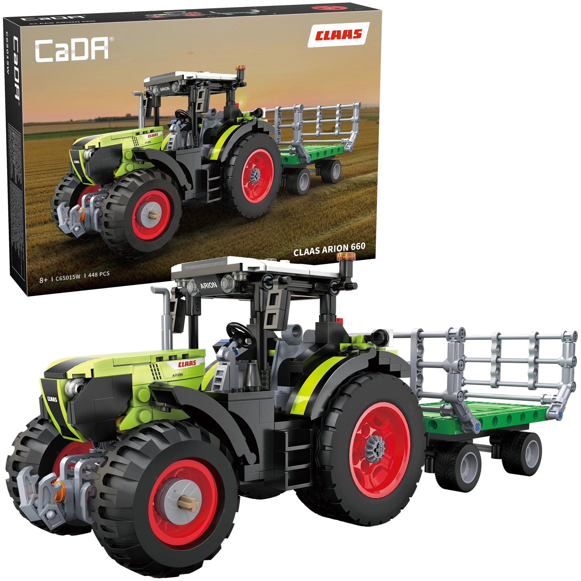 C65015W CaDA Trattore Mini Claas Arion 660 448 pcs