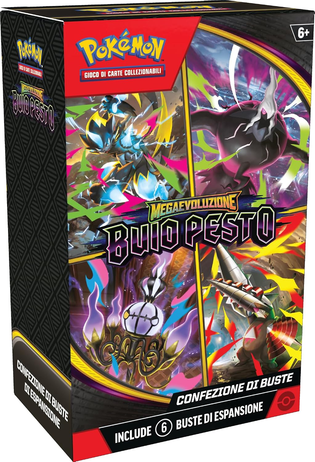 PK10422-I Gamevision Pokemon m5 buio pesto bundle 6 buste 2026