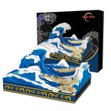 85002 Pantasy Collezione set mattoncini Oriente La grande onda di Kanagawa