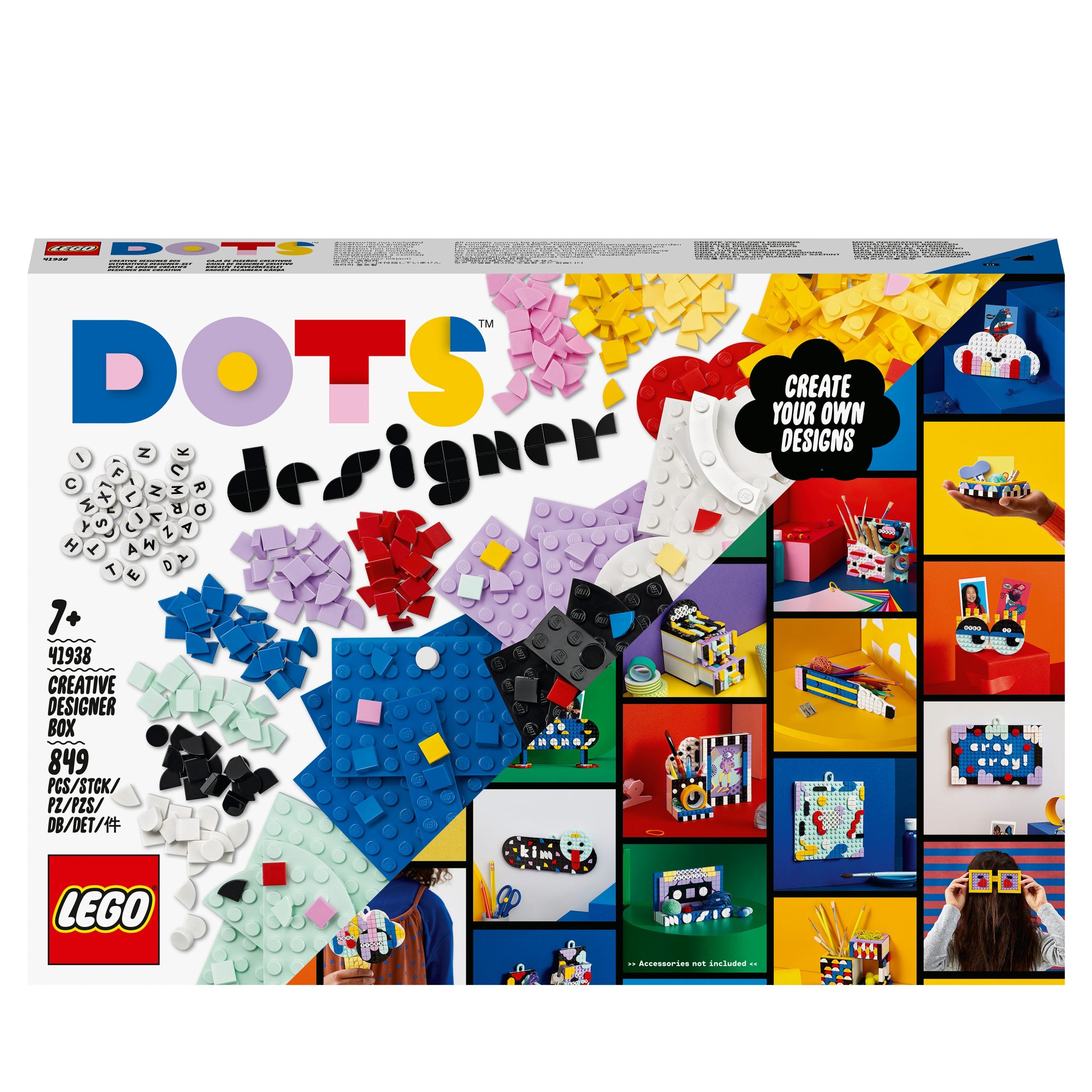 41938 LEGO® Dots - Designer Box creativa – Full Toys
