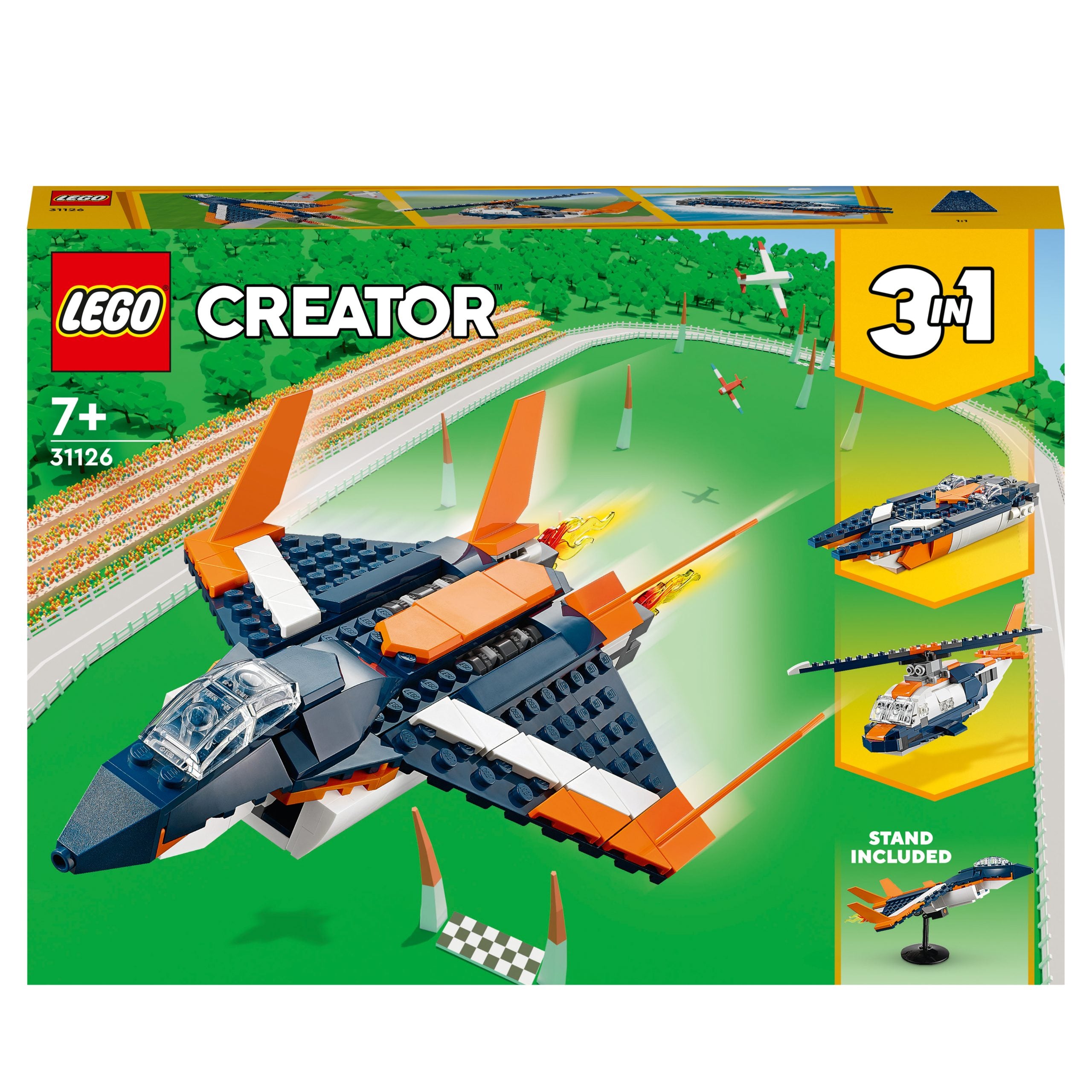 31126 LEGO® Creator 3+1 - Jet supersonico