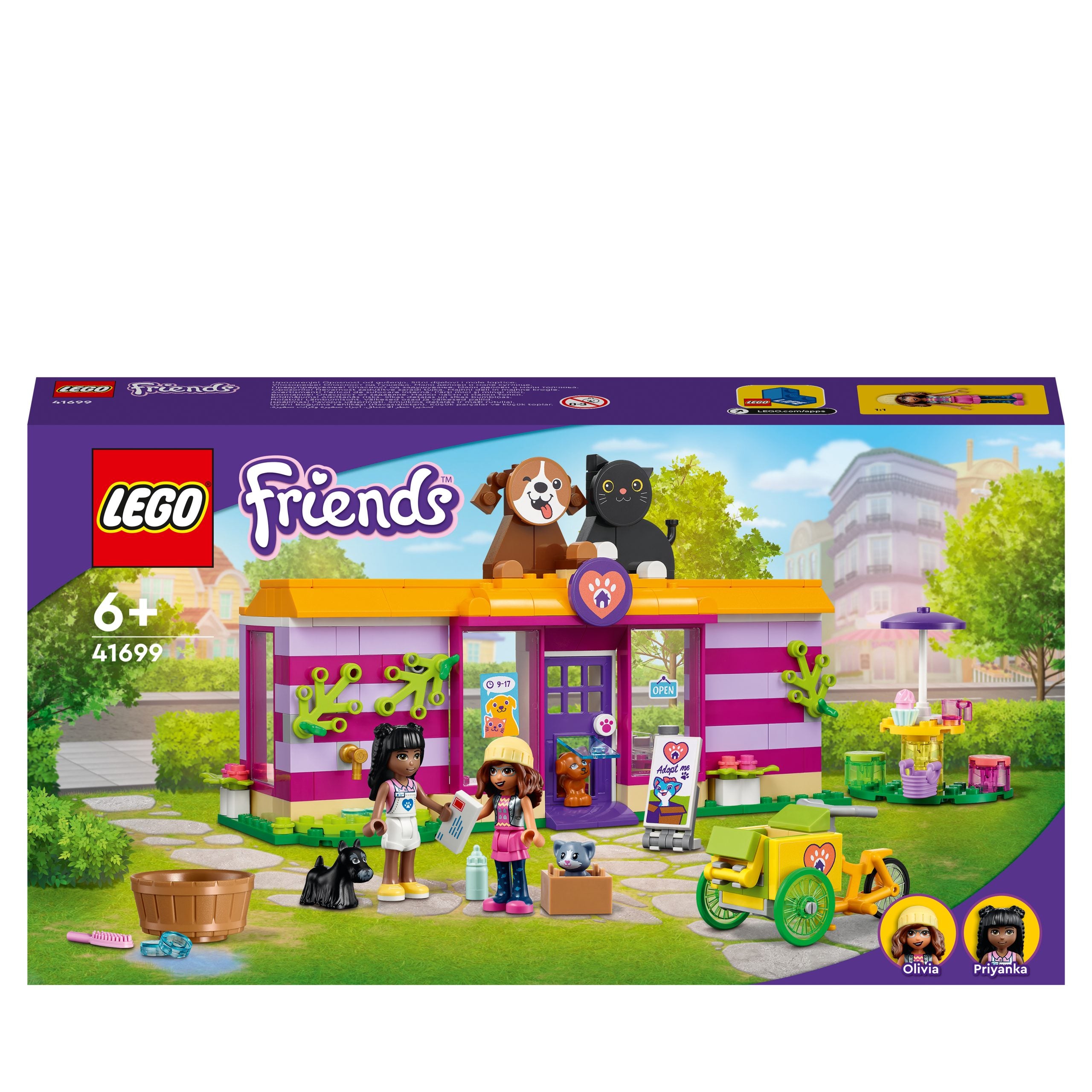 41699 LEGO® Friends - Il caff? di adozione dei cuccioli – Full Toys