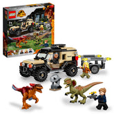 76951 LEGO® Jurassic Word - Trasporto del Piroraptor e del Dilofosauro