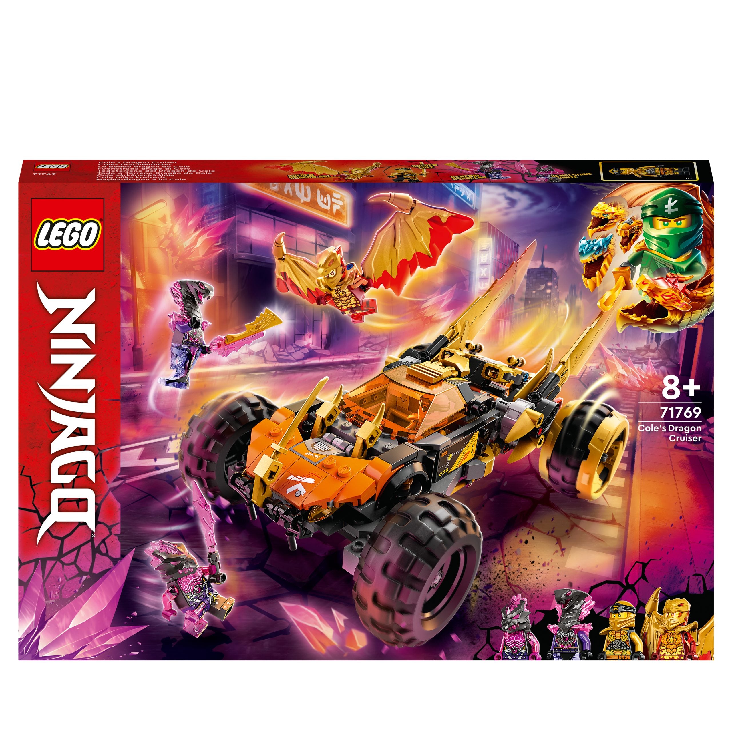 LEGO MOTO DRAGO D'ORO DI JAY 71768