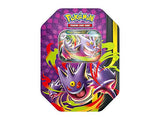 Pokemon Tin da Collezione Mega Chiarodiluna 2026 Mega Gengar-Ex del GCC
