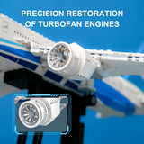 PANTASY set di mattoncini collezione Aero-Spaziale: Boeing 787