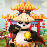 86509 Pantasy Kung Fu Panda Guerriero Dragone Set Costruzioni da Collezione