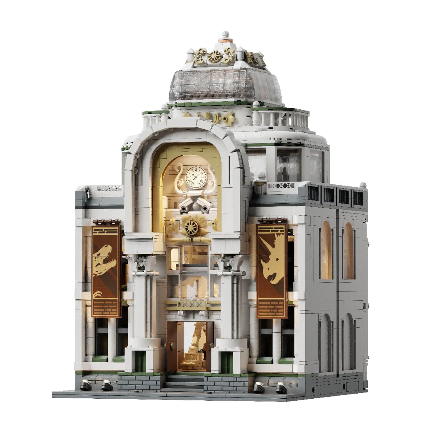 85047 PANTASY set di mattoncini collezione Edifici Modulari: Museo dei Dinosauri