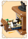 85053 Pantasy Set di Mattoncini Collezione Retro Il Macina Caffè