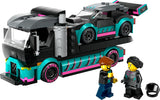 60406 LEGO City Great Vehicles Auto da corsa e trasportatore