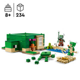 21254 LEGO Minecraft Beach House della tartaruga