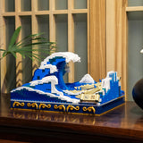 85002 Pantasy Collezione set mattoncini Oriente La grande onda di Kanagawa